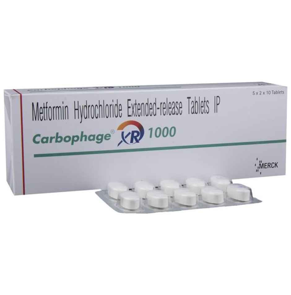 Carbophage XR 1000 Tablet