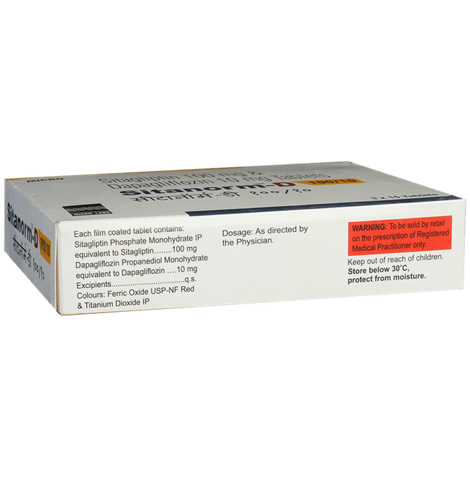 Sitanorm-D 100/10 Tablet