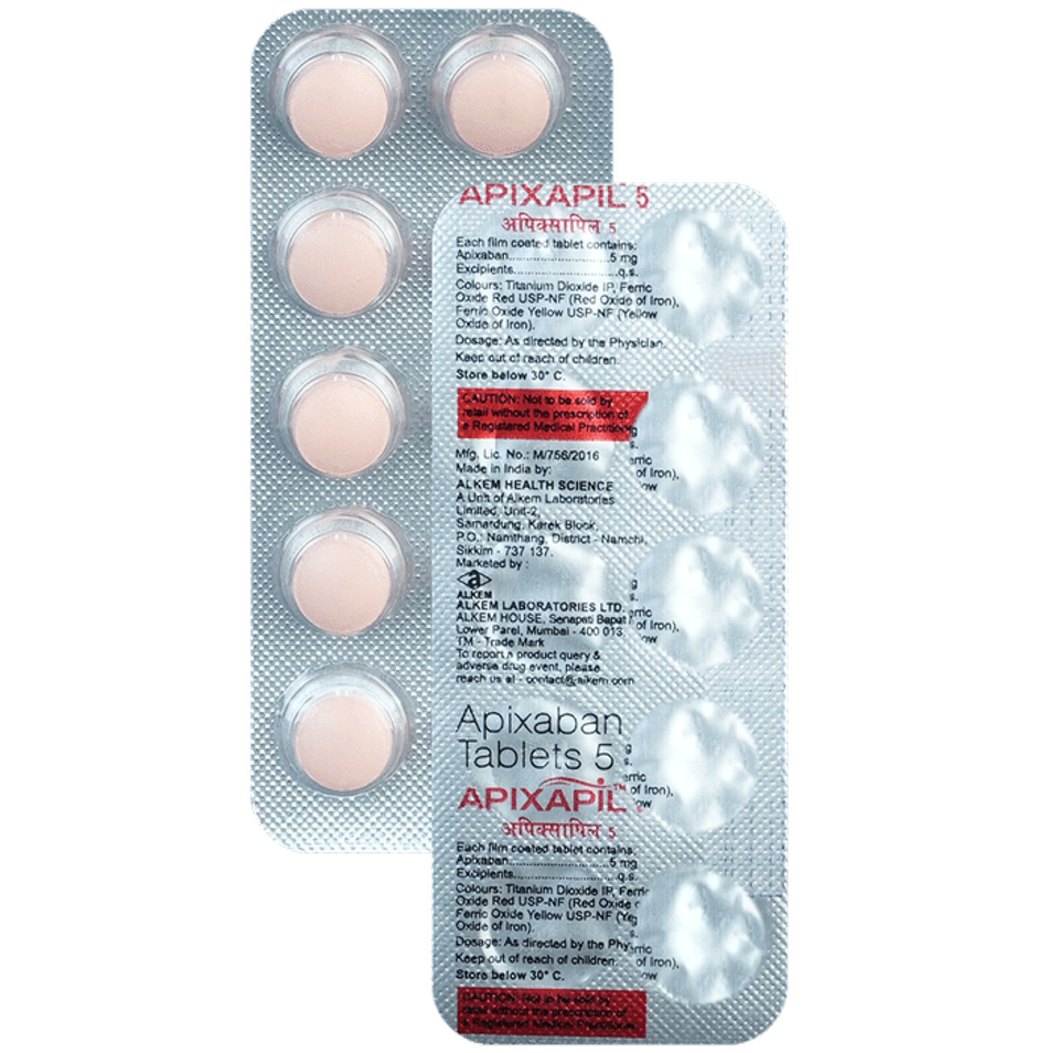 Apixapil 5 Tablet