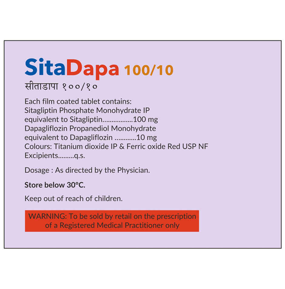 Sitadapa 100/10 Tablet