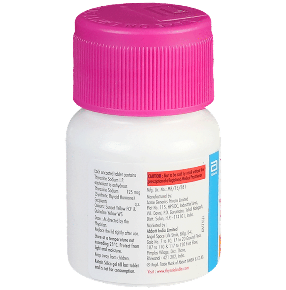 Thyronorm 125mcg Tablet