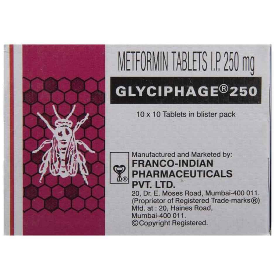 Glyciphage 250 Tablet
