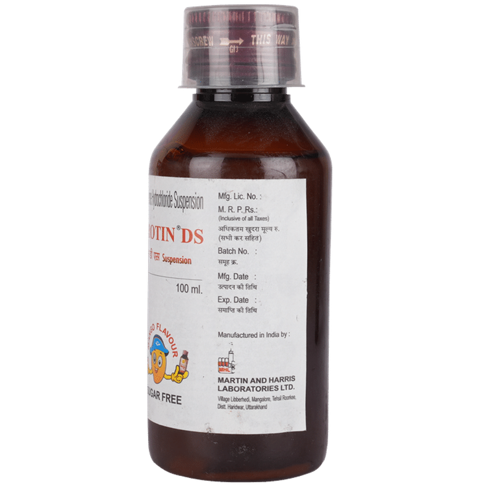 Drotin DS Mango Flavour Sugar Free Suspension