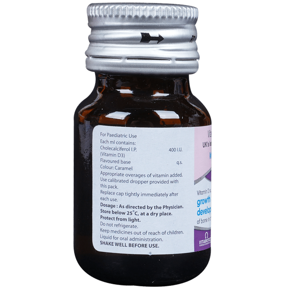 Wellbaby Vit 400 IU/ml Vitamin D3 Drop