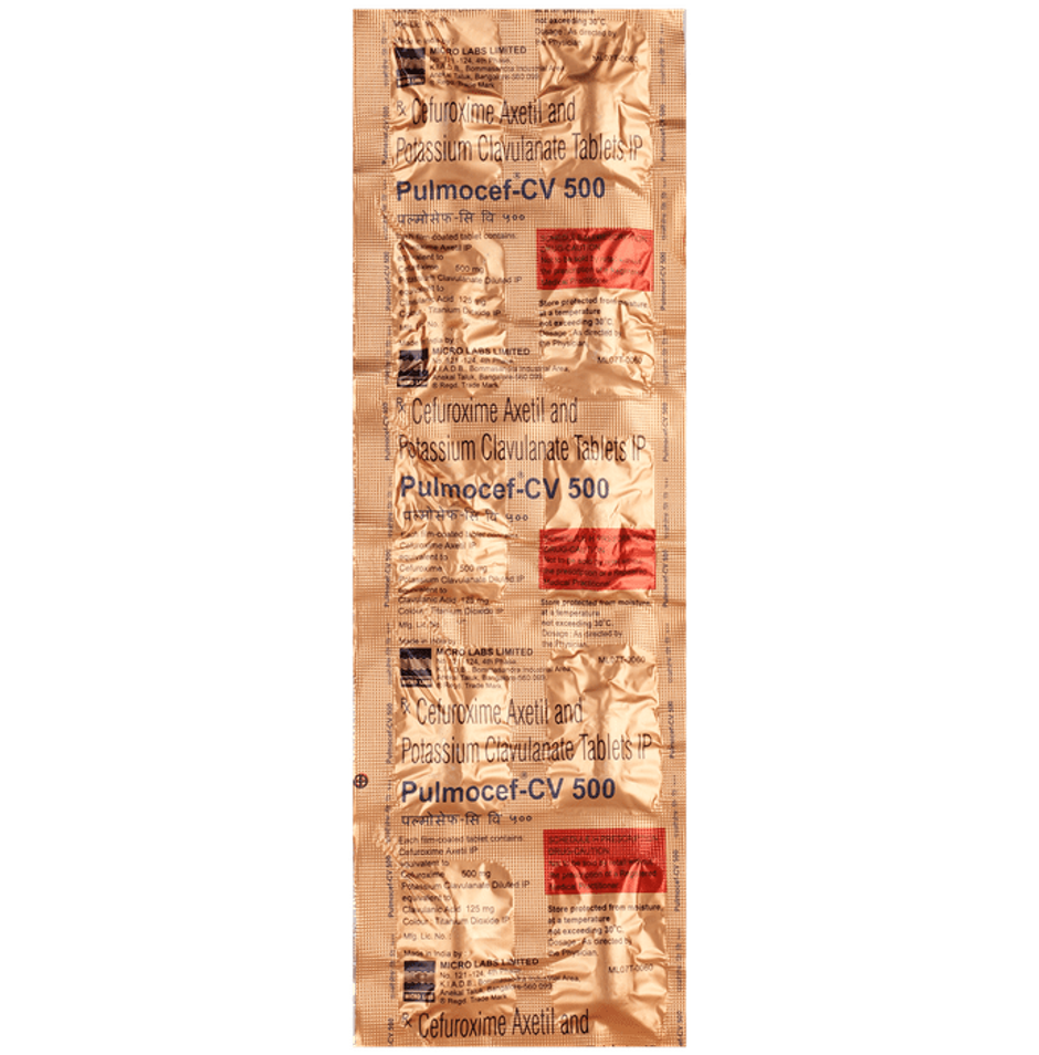 Pulmocef-CV 500 Tablet