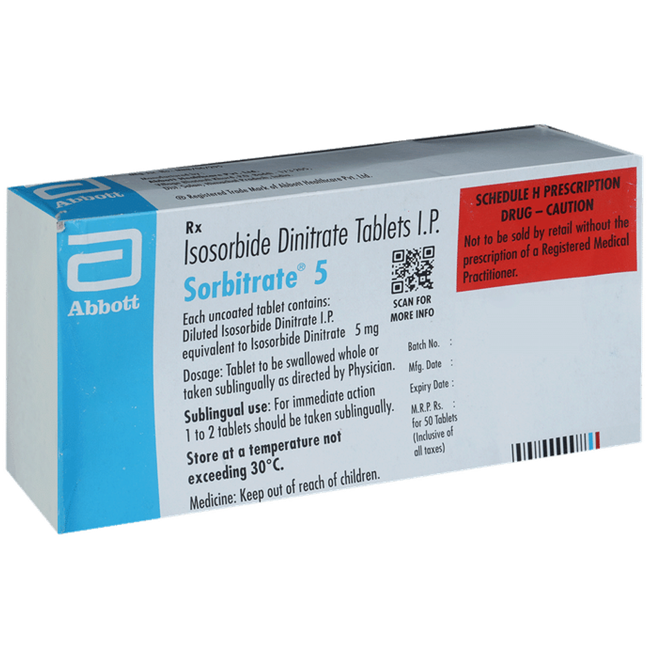Sorbitrate 5 Tablet