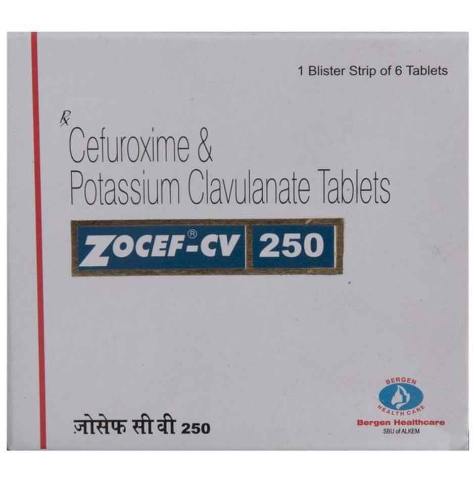 Zocef-CV 250 Tablet