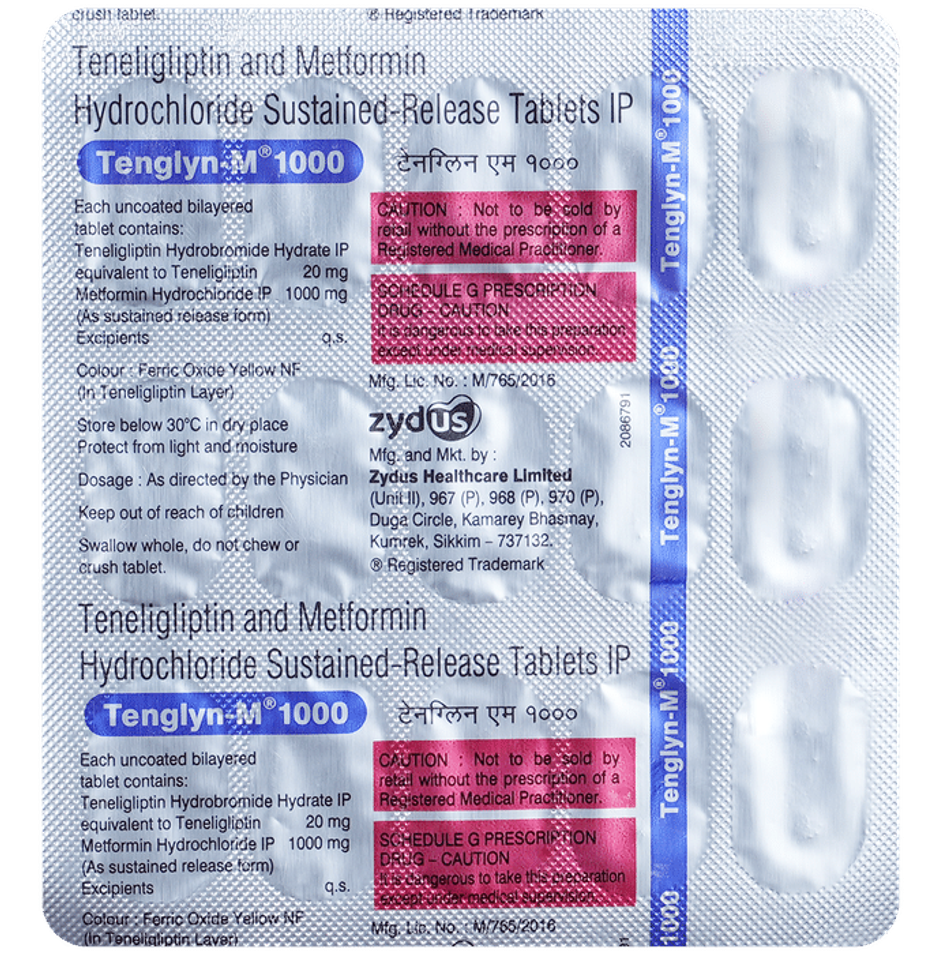 Tenglyn-M 1000 Tablet SR