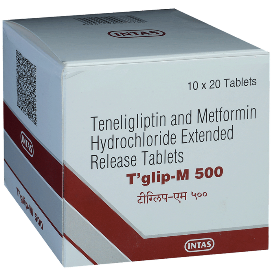 T Glip-M 500 Tablet ER