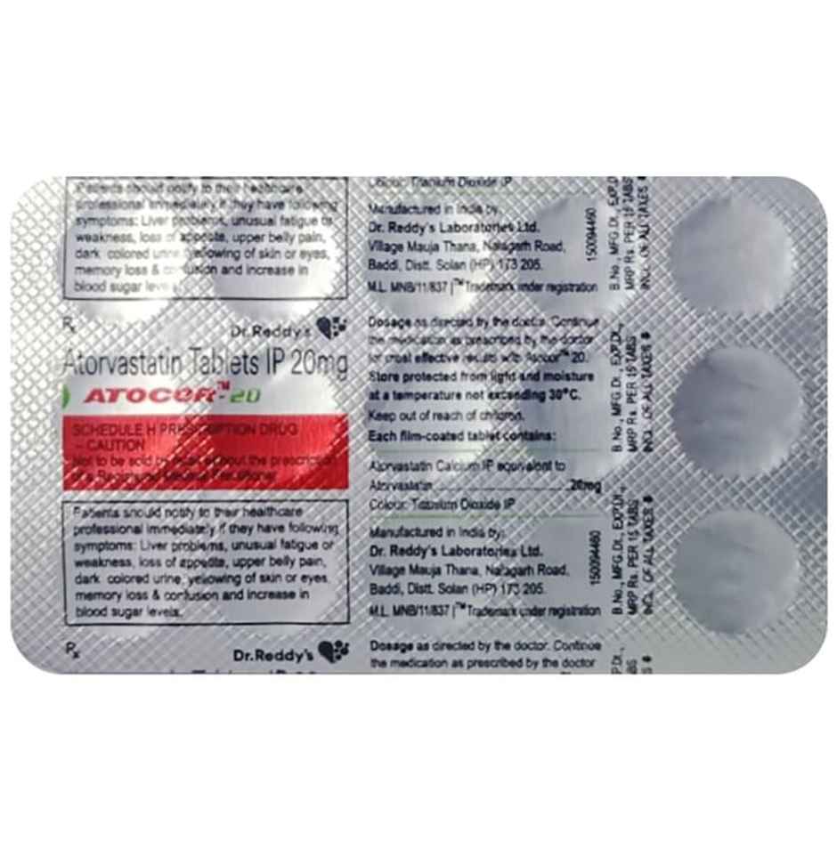 Atocor-20 Tablet