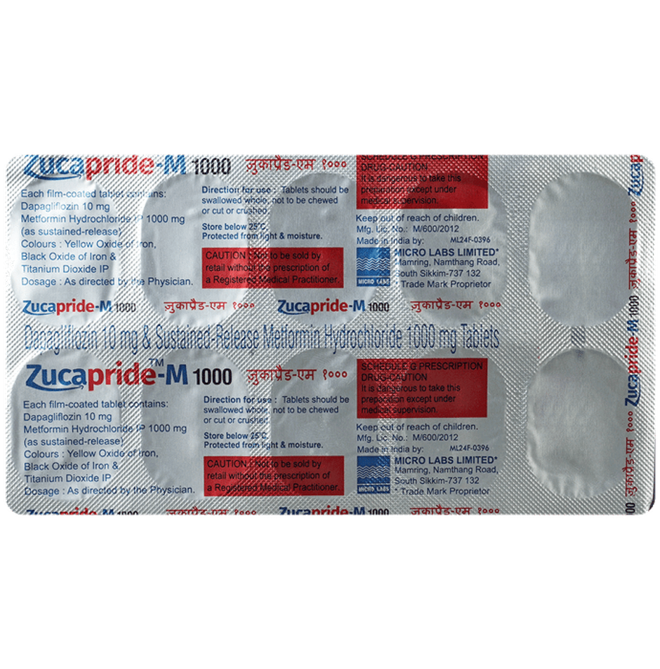 Zucapride-M 1000 Tablet SR