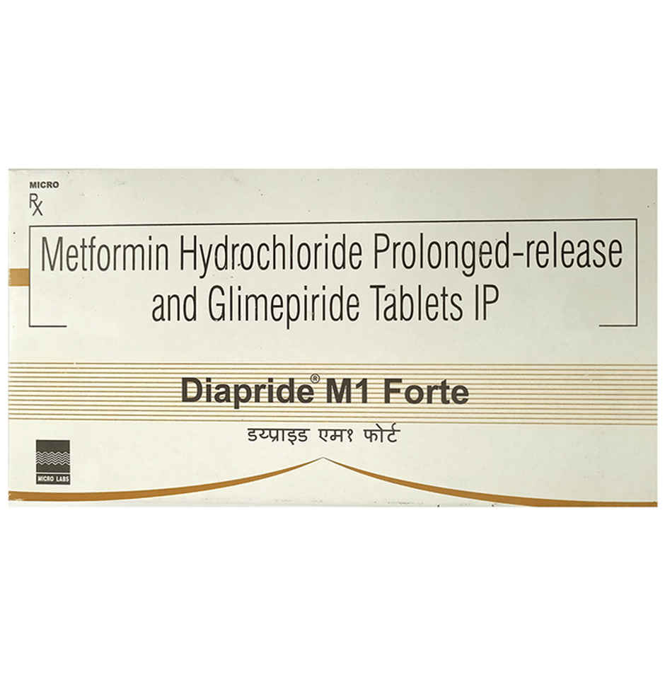 Diapride M1 Forte Tablet PR