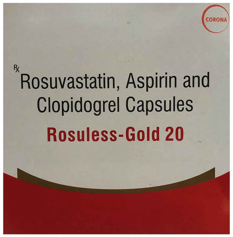 Rosuless-Gold 20 Capsule