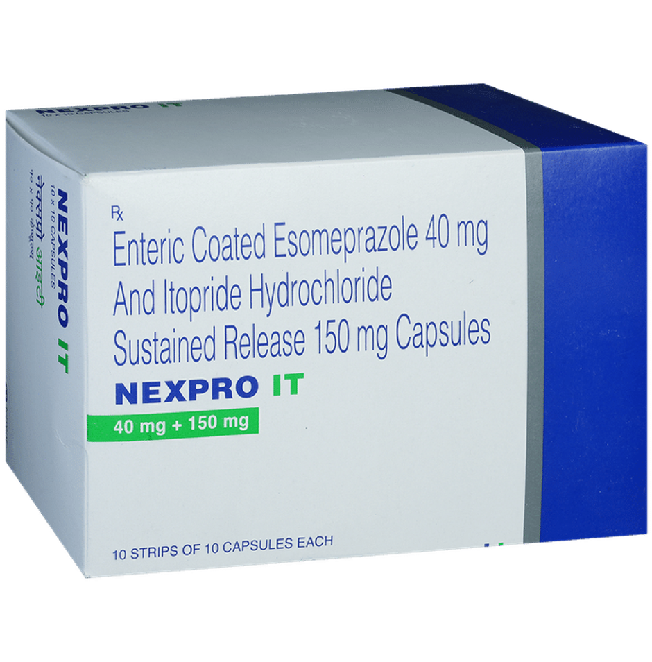 Nexpro IT 40mg+150mg Capsule SR