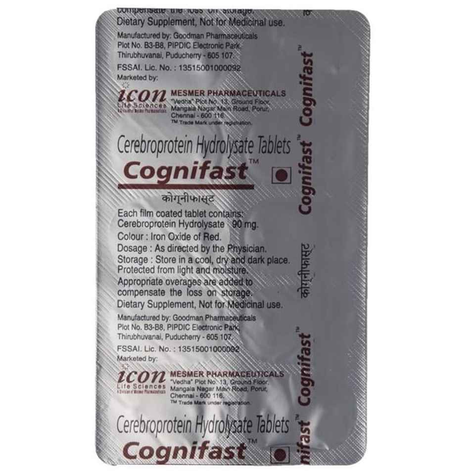 Cognifast 90mg Tablet