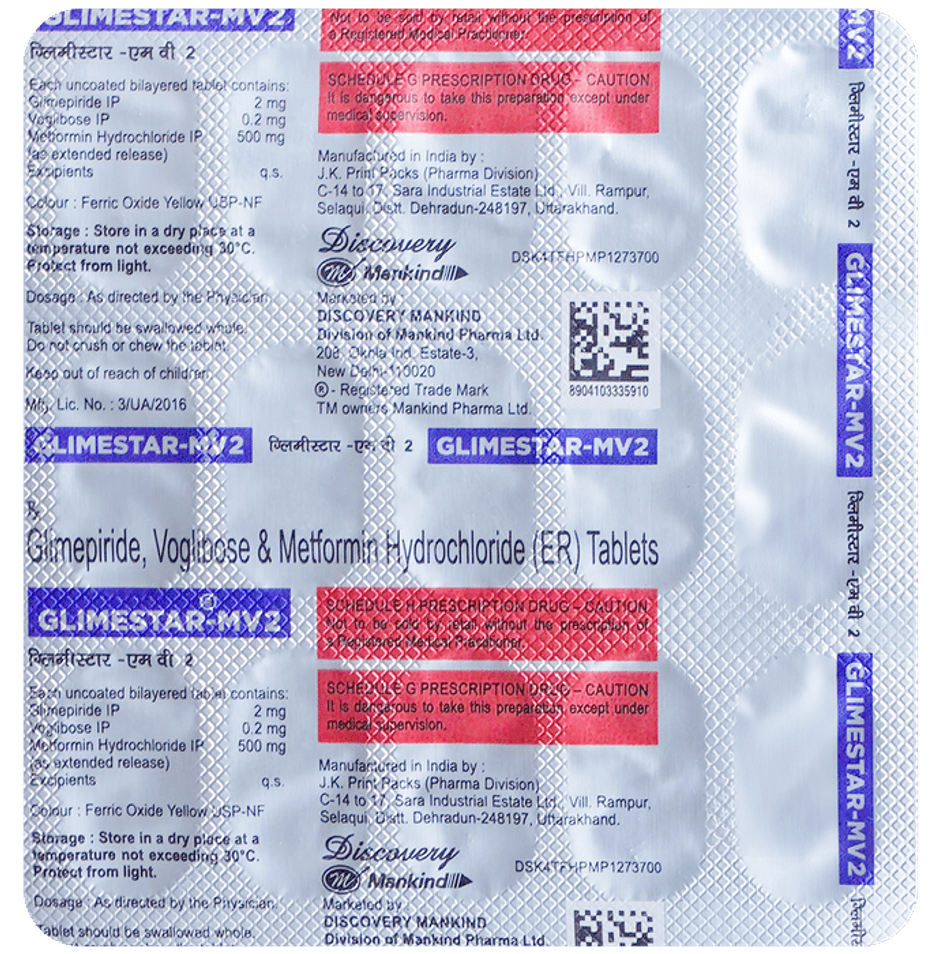 Glimestar-MV2 Tablet ER