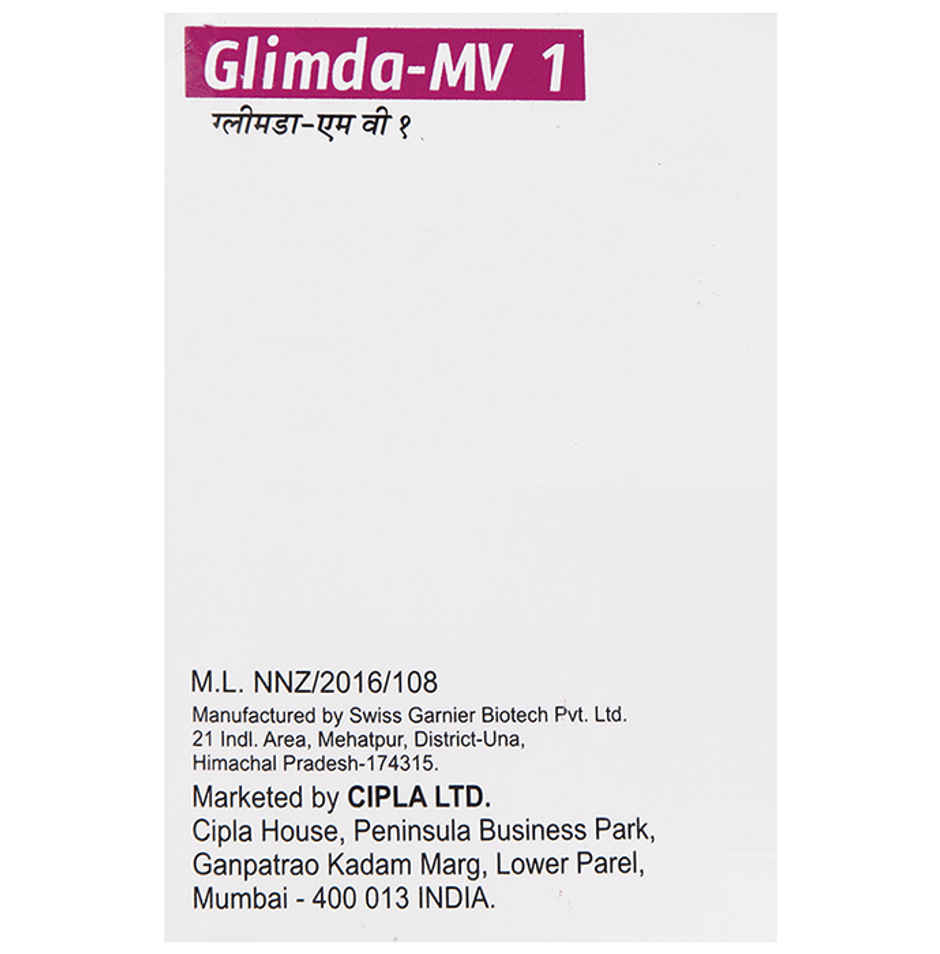 Glimda-MV 1 Tablet SR