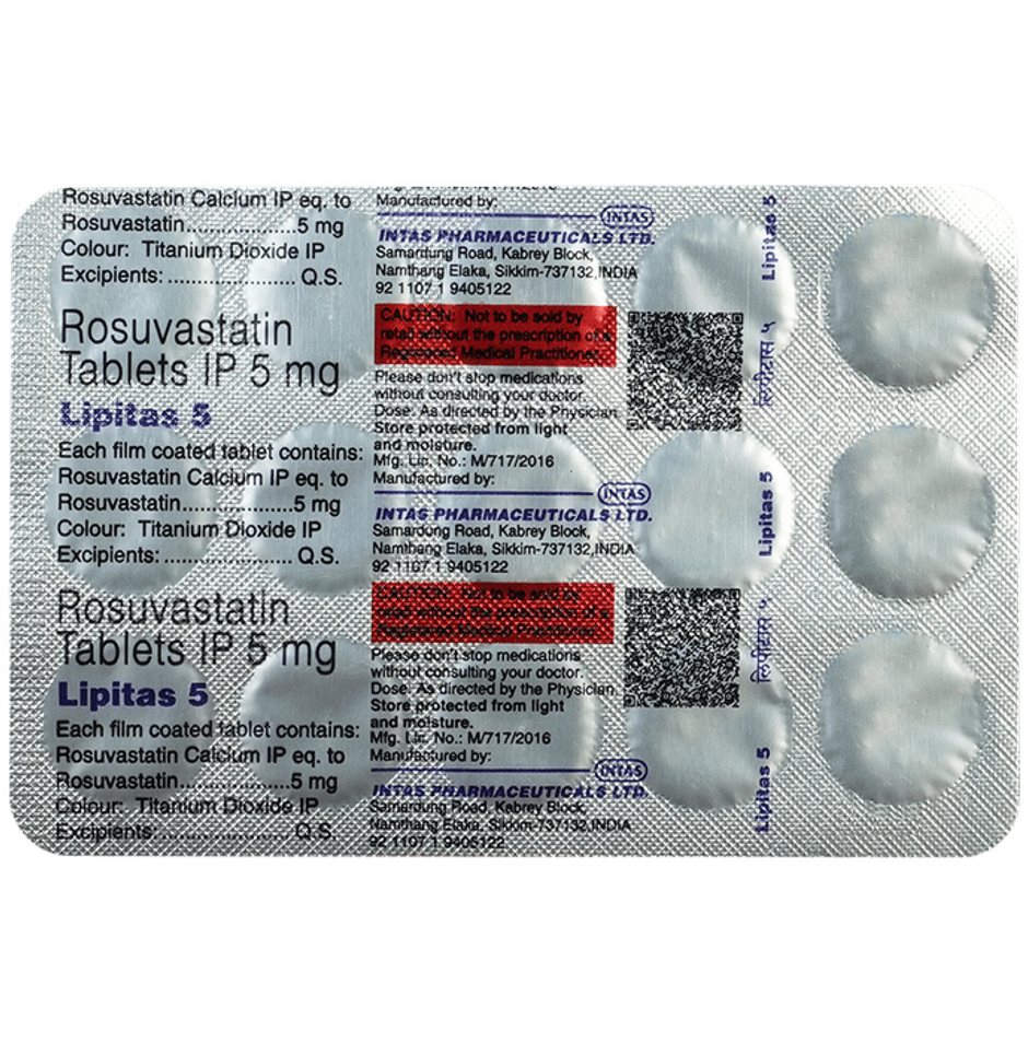 Lipitas 5 Tablet