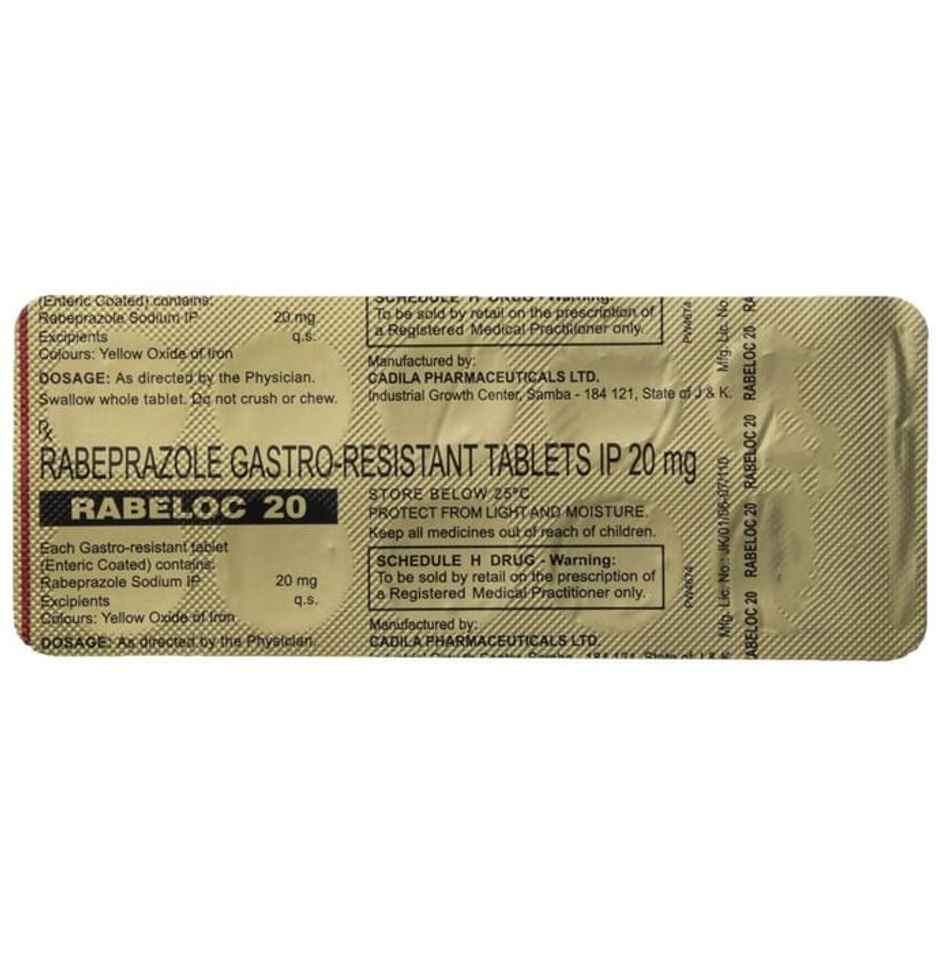 Rabeloc 20 Tablet