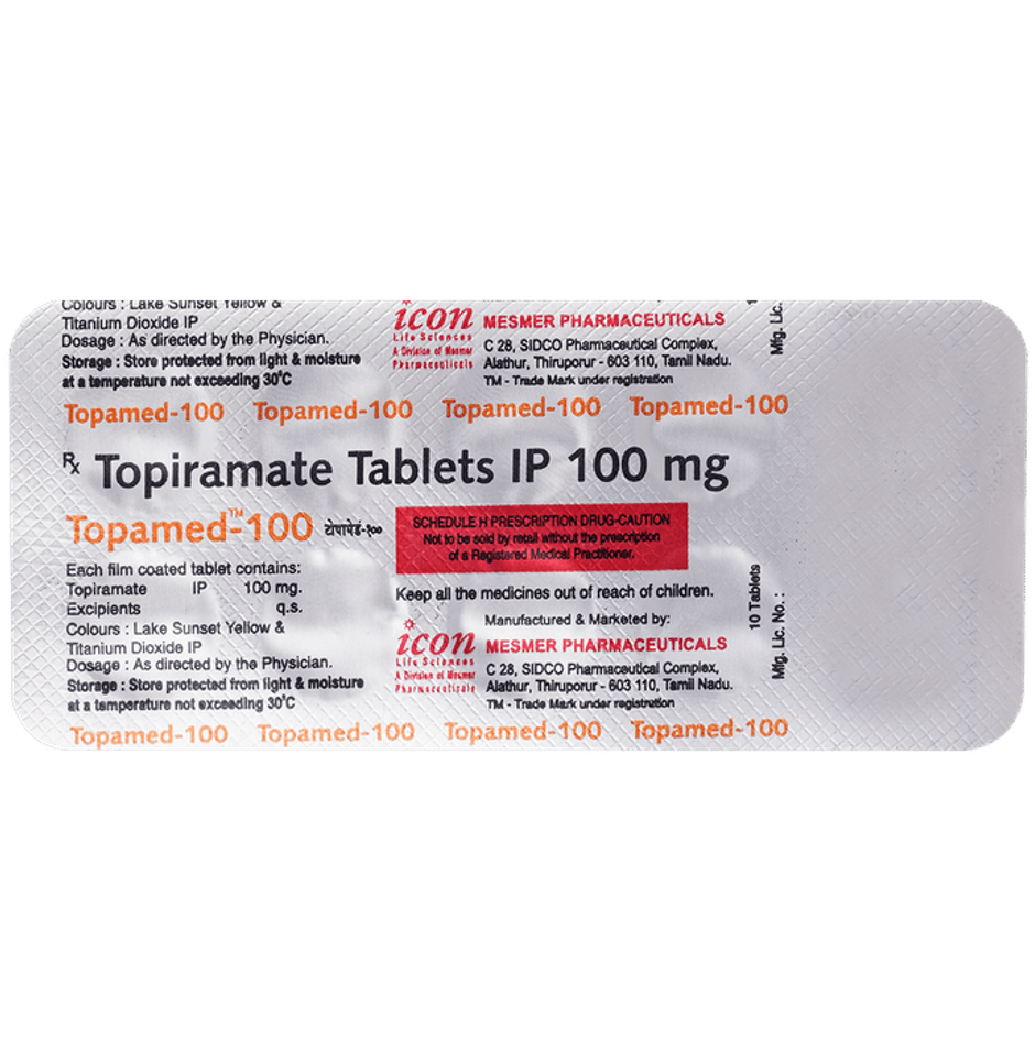 Topamed-100 Tablet