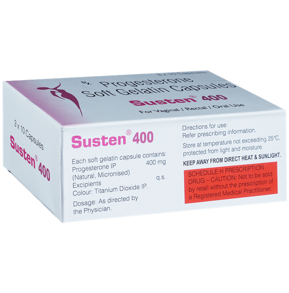 Susten 400 Soft Gelatin Capsule
