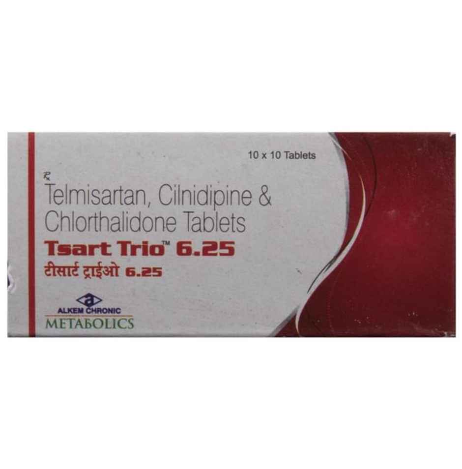 Tsart Trio 6.25 Tablet