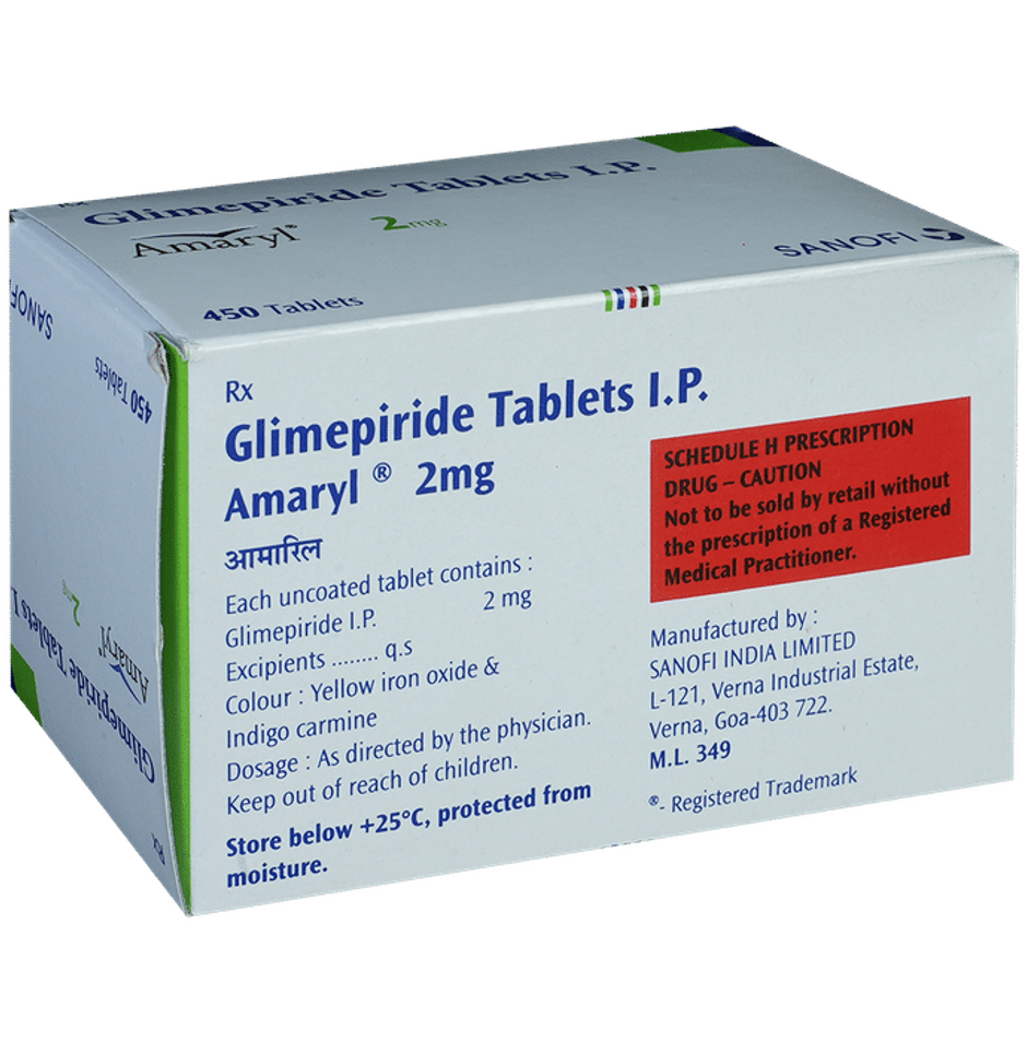 Amaryl 2mg Tablet
