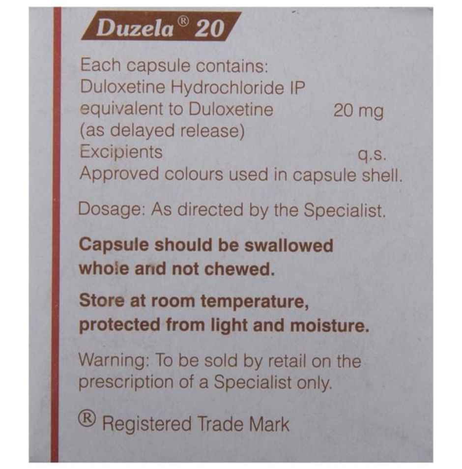 Duzela 20 Capsule DR