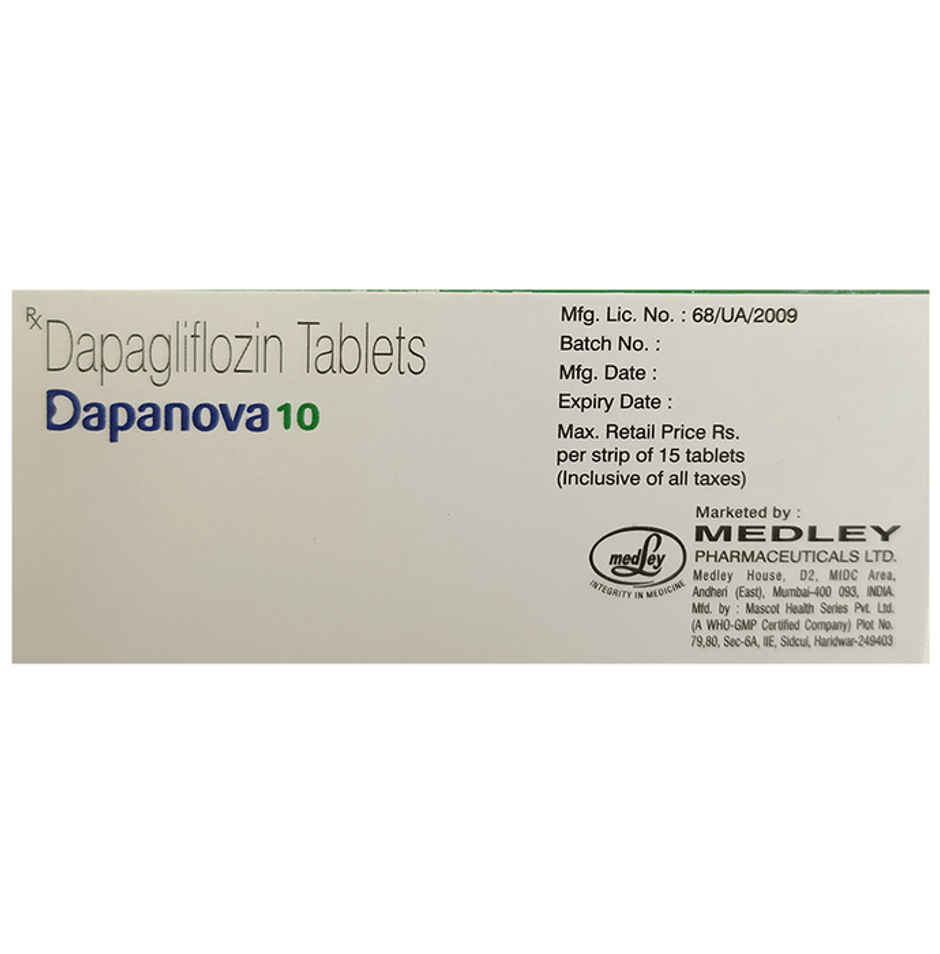 Dapanova 10 Tablet
