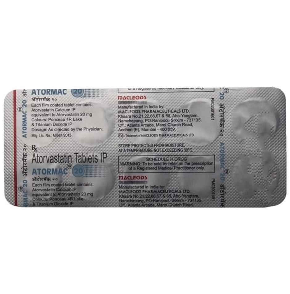 Atormac 20 Tablet