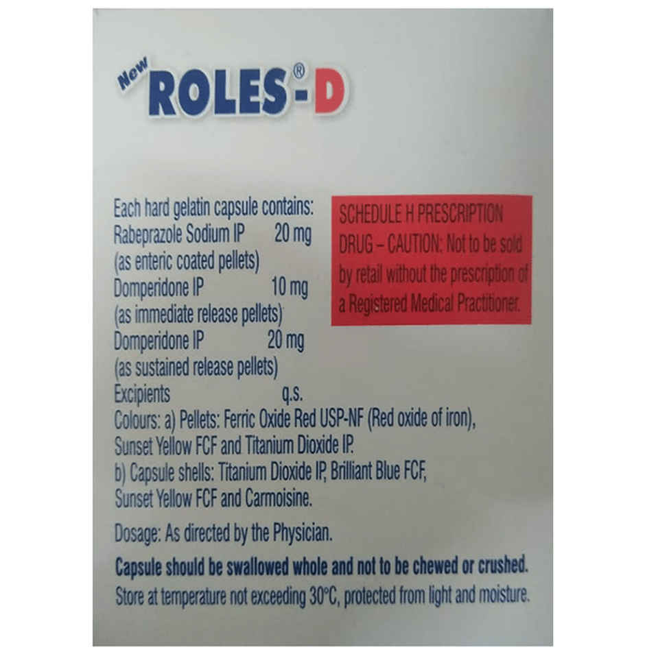 New Roles-D Capsule SR