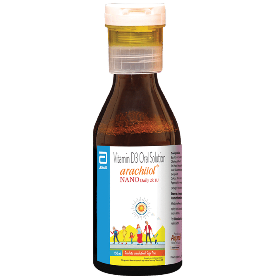 Arachitol Nano Daily 2K IU Sugar Free Oral Solution