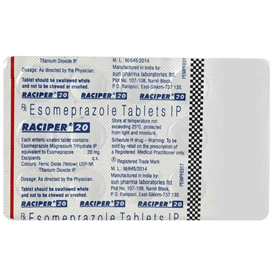 Raciper 20 Tablet