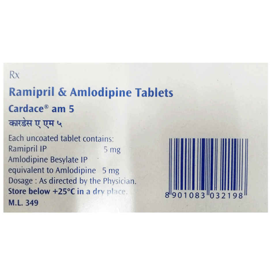 Cardace am 5 Tablet