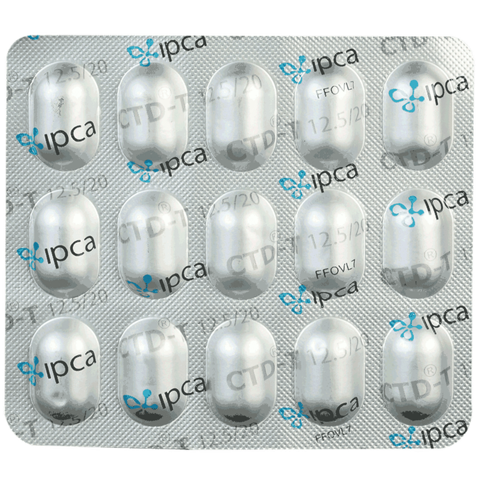 CTD-T 12.5/20 Tablet