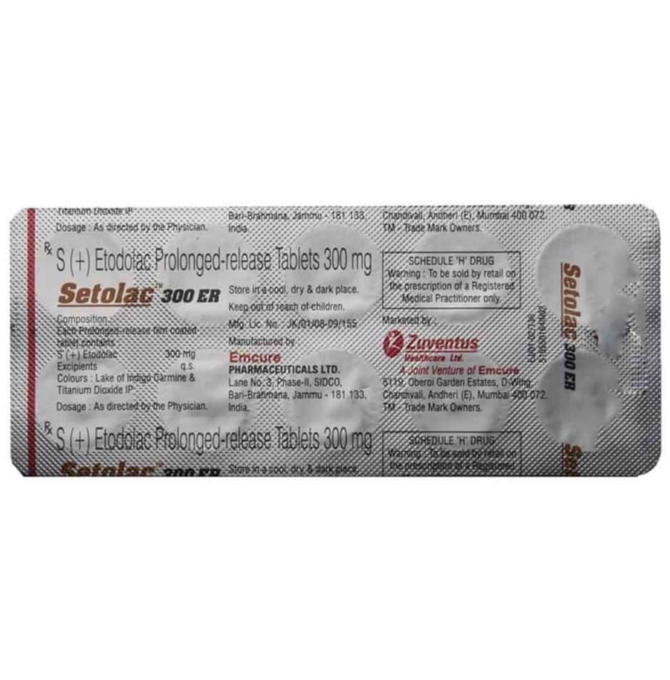 Setolac 300 ER Tablet