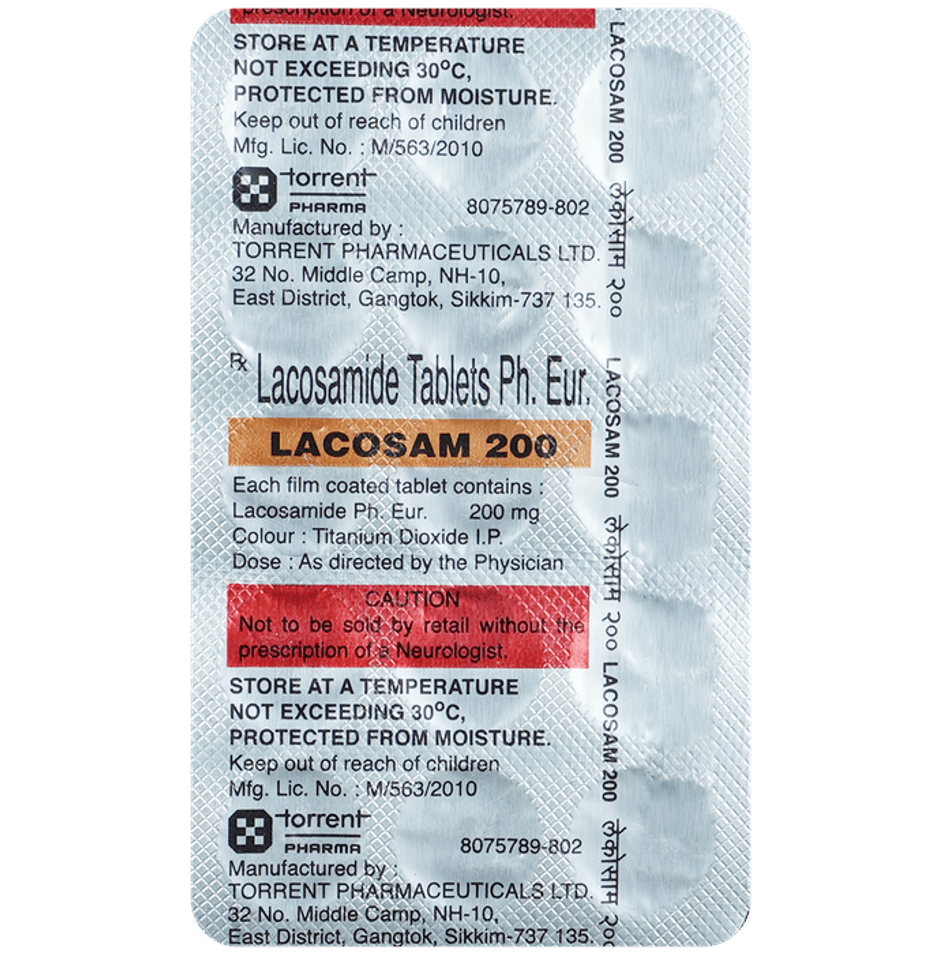 Lacosam 200 Tablet
