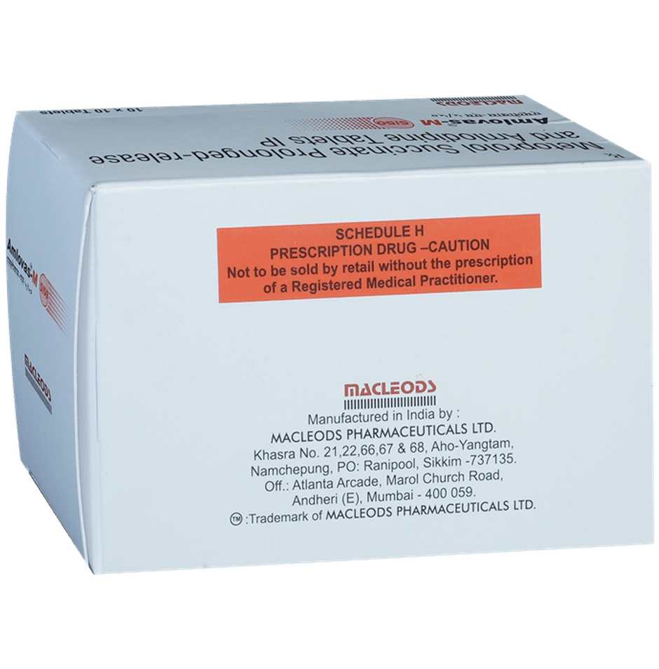 Amlovas-M 5/50 Tablet PR