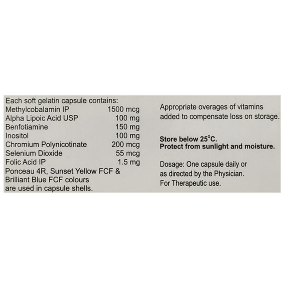 Neurica-B Soft Gelatin Capsule
