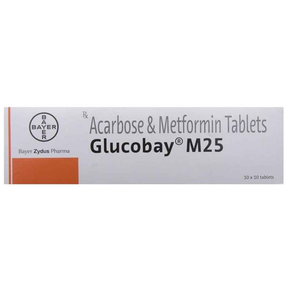 Glucobay M25 Tablet