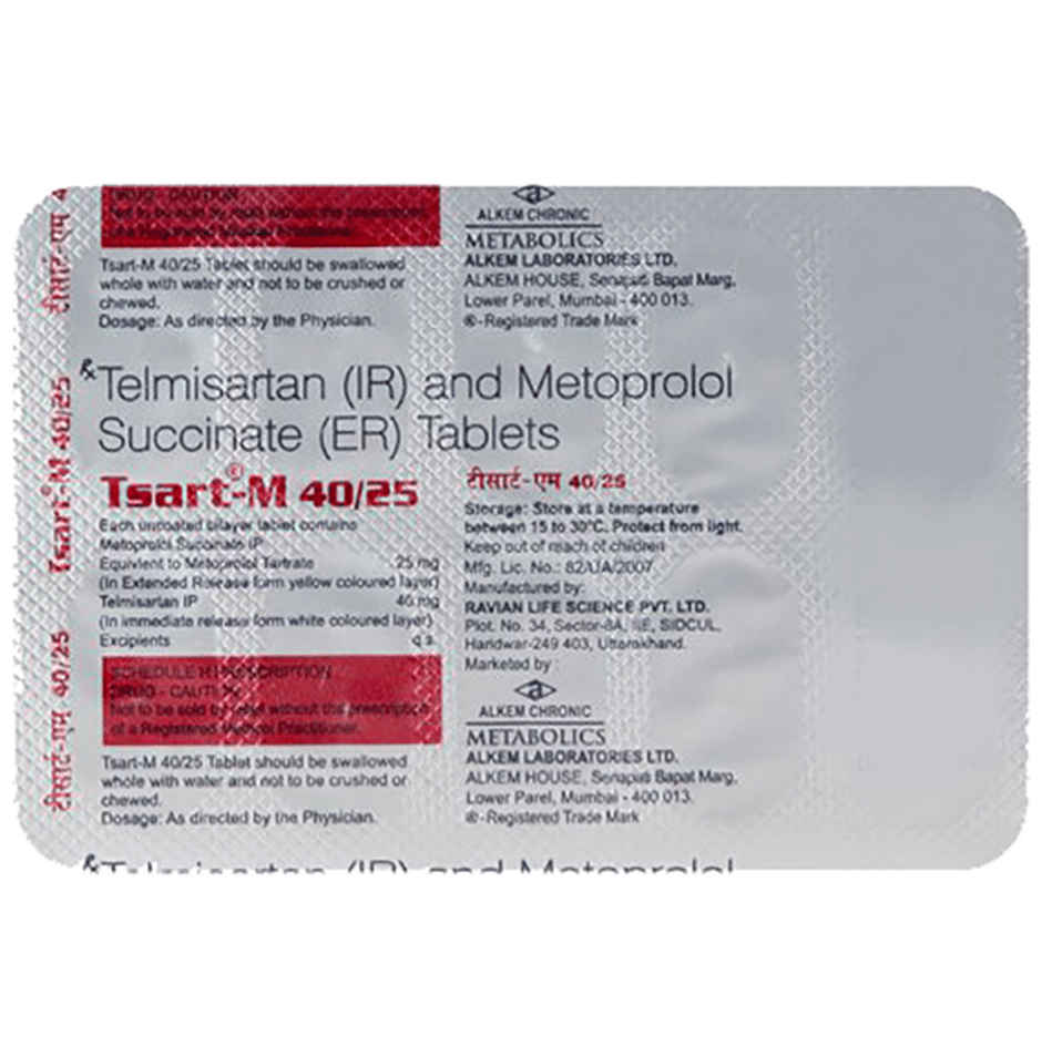 Tsart-M 40/25 Tablet