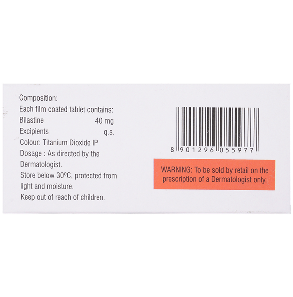 Bilashine-40 Tablet