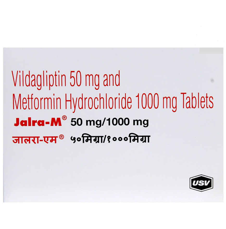 Jalra-M 50mg/1000mg Tablet