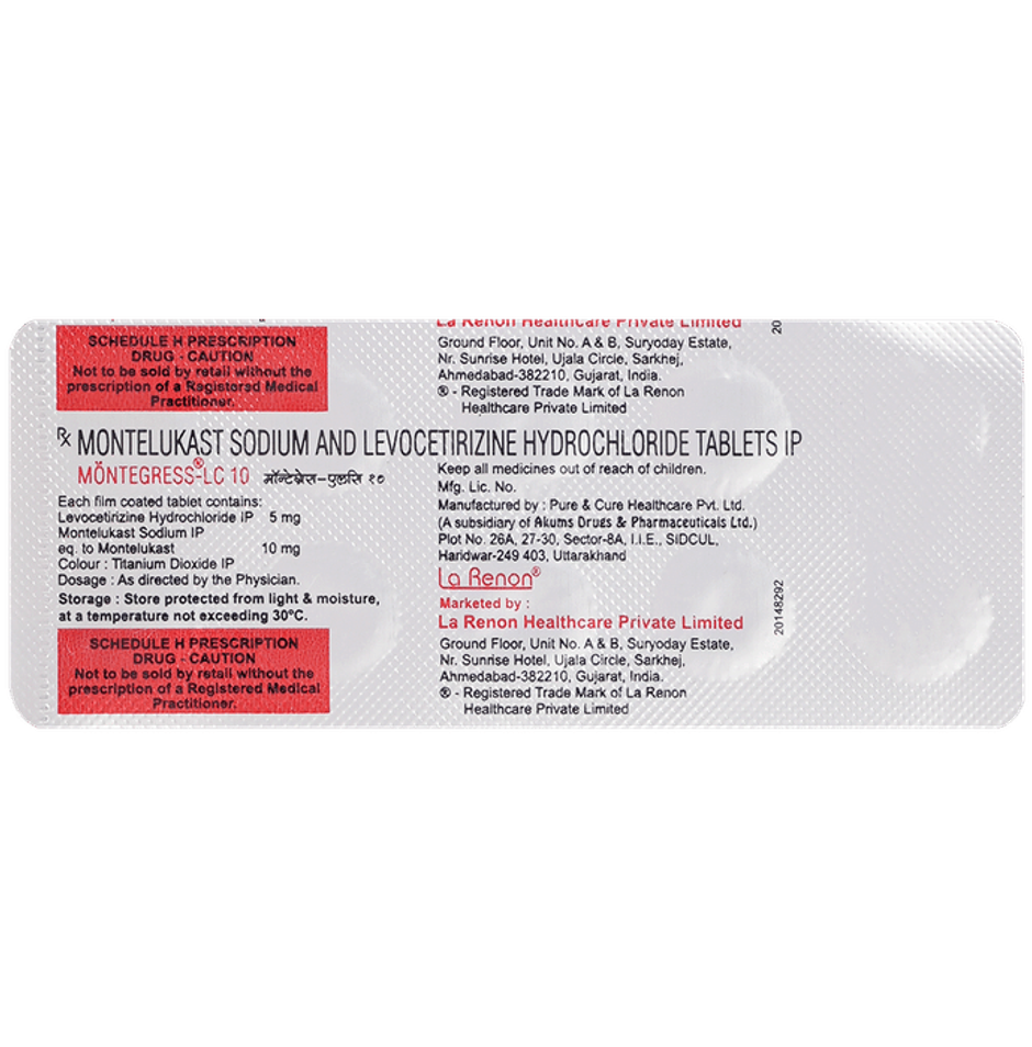 Montegress-LC 10 Tablet