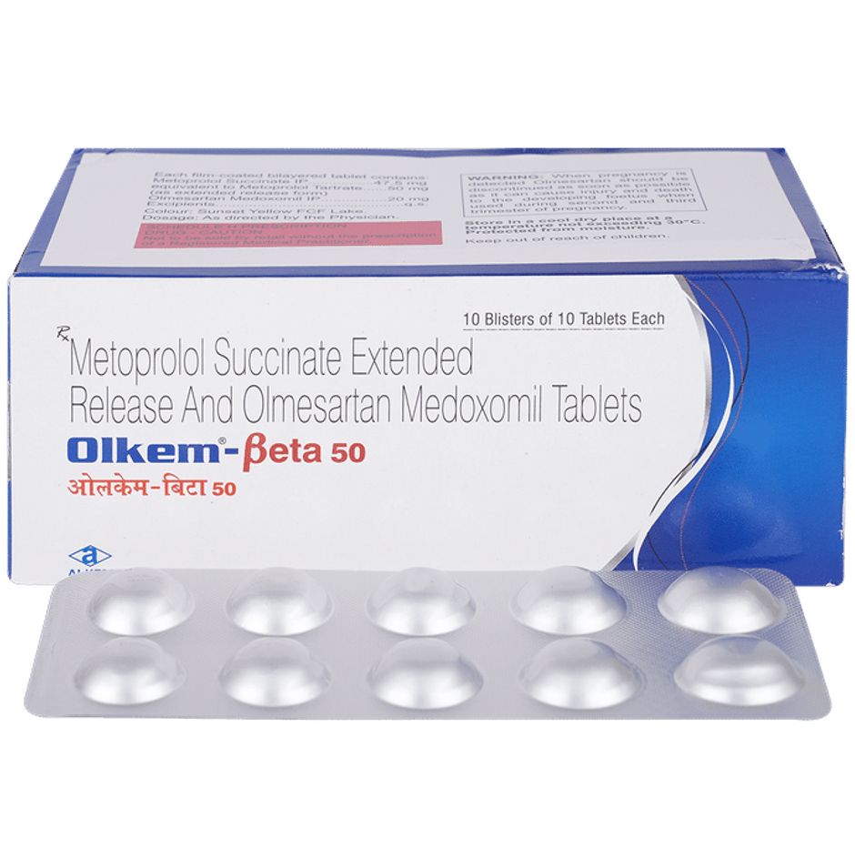 Olkem-Beta 50 Tablet ER