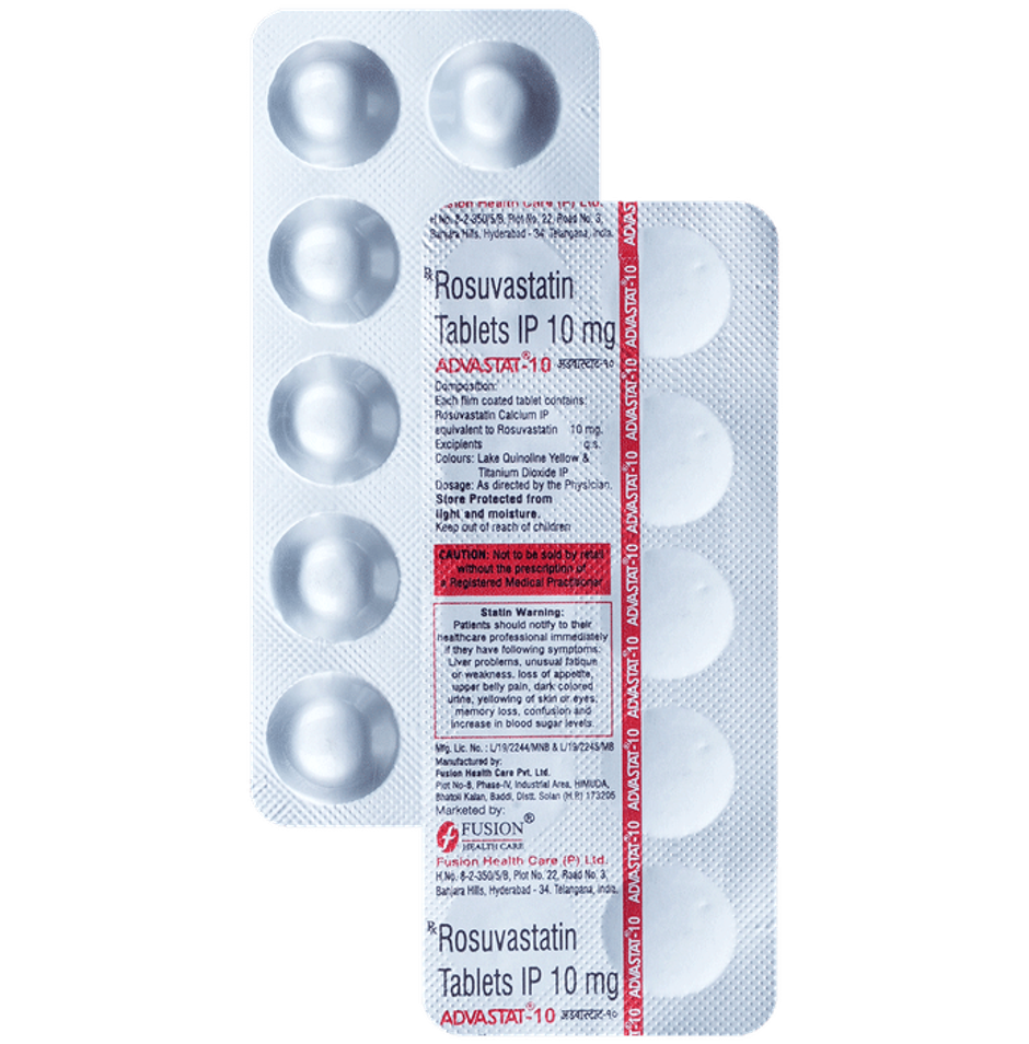 Advastat-10 Tablet