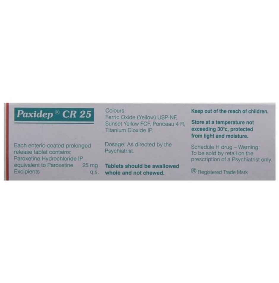 Paxidep CR 25 Tablet