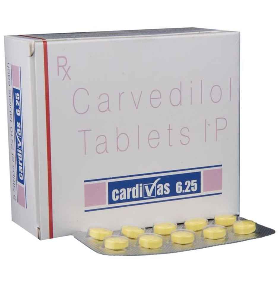 Cardivas 6.25 Tablet