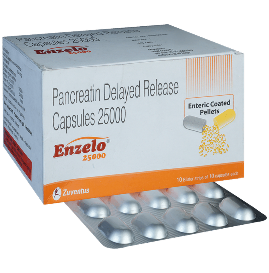 Enzelo 25000 Capsule DR