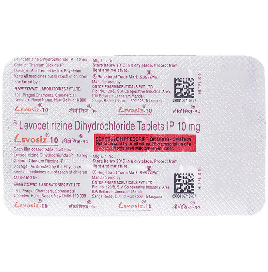 Levosiz-10 Tablet